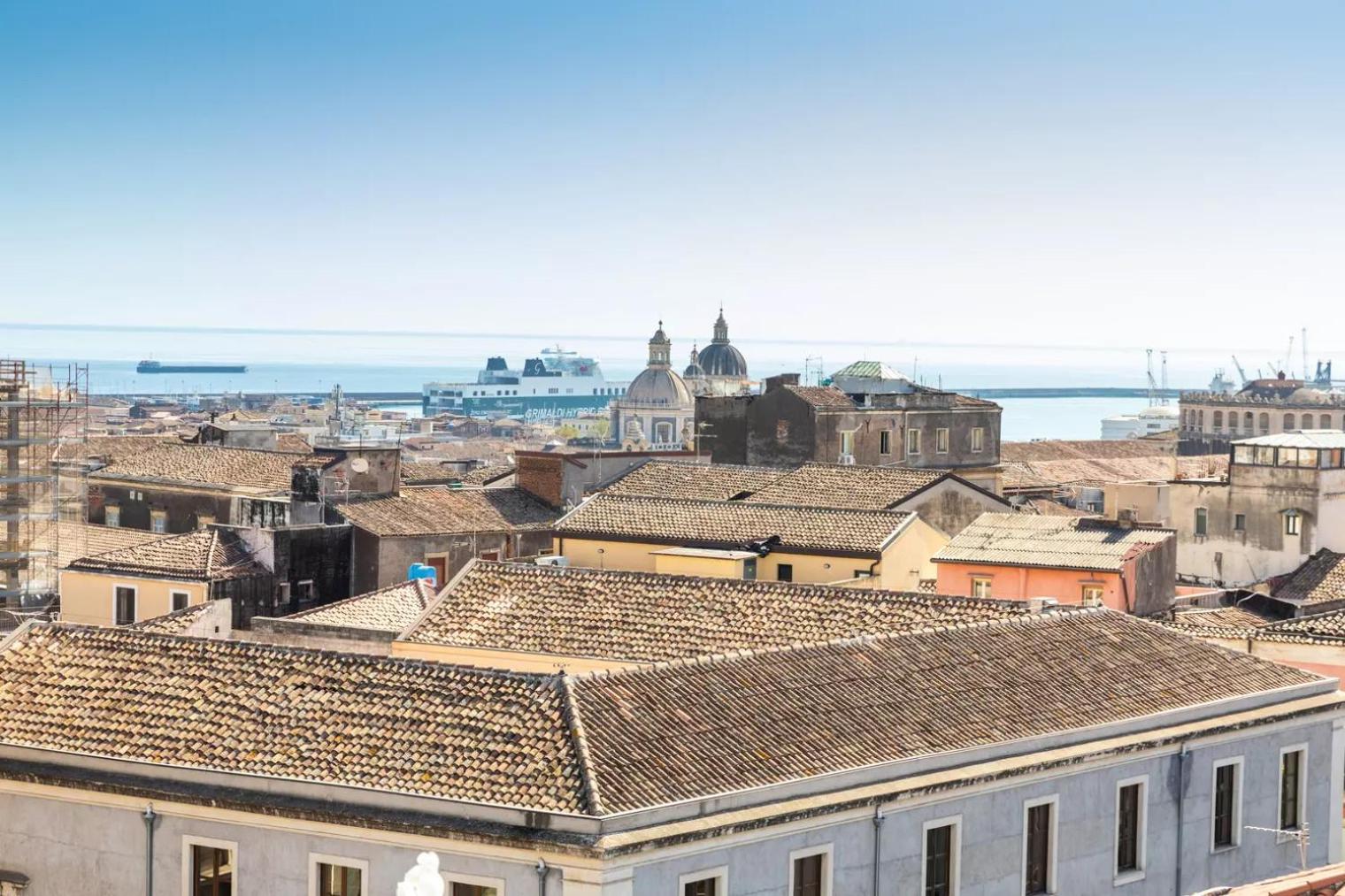 La Terrazza Sul Cielo Apartment Катания Екстериор снимка